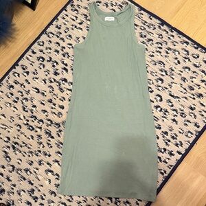 Hudson Jeans Green Sleeveless Dress